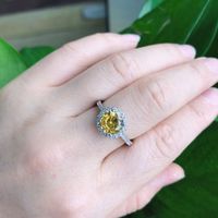 Classic Fashion Aaa Zircon Crystal Inlaid Ring Wholesale Nihaojewelry sku image 2