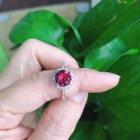 Classic Fashion Aaa Zircon Crystal Inlaid Ring Wholesale Nihaojewelry sku image 5