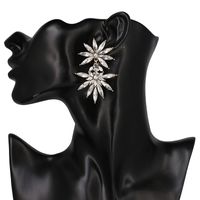 Retro Flower-shaped Alloy Earrings Wholesale Jewelry Nihaojewelry main image 6
