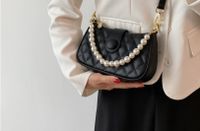 Wholesale Lingge Pearl Chain Underarm Bag Nihaojewelry sku image 2