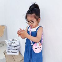 Mini Bolsos Para Niños  Verano Nueva Bolsa De Silicona De Dibujos Animados Para Niños Y Niñas Accesorios De Princesa Cambio Bolso Bandolera main image 4