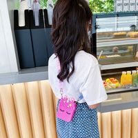 Mini Children's Bags  Summer New Cartoon Silicone Bag Boys And Girls Princess Accessories Change Purse Messenger Bag main image 5