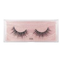 Nihaojewelry 1 Pair Of Real Mink Hair Natural Thick Eyelashes Wholesale sku image 1