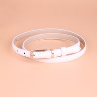 Wholesale Multicolor Thin Pu Leather Belt Nihaojewelry sku image 6