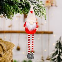 Wholesale Christmas Rudolph Hanging Legs Doll Pendant Decoration Nihaojewelry sku image 1