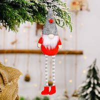 Wholesale Christmas Rudolph Hanging Legs Doll Pendant Decoration Nihaojewelry sku image 2