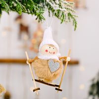 Wholesale Weihnachtsplüschkugelpuppe Anhänger Dekoration Nihaojewelry sku image 1