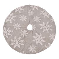 Wholesale Jacquard Snowflake Tree Skirt Christmas Decoration Nihaojewelry sku image 4