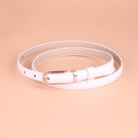 Wholesale Multicolor Thin Pu Leather Belt Nihaojewelry main image 4