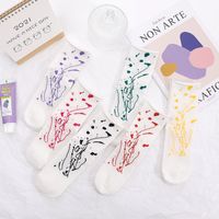 Curling Edge Printed Tube Socks Wholesale Nihaojewelry main image 1