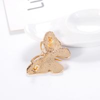 European And American New Gold Butterfly Corsage Alloy Oil Dripping Insect Animal Brooch Painted Flower Pin Wholesale main image 4