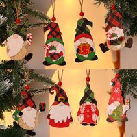 Wholesale New Faceless Old Man Pendant Christmas Ornaments Nihaojewelry main image 1