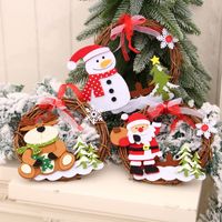 Wholesale New Wooden Rattan Garland Christmas Decorations Nihaojewelry main image 4