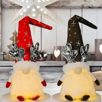 Wholesale New Sitting Posture Dolls With Lights Antlers Christmas Decorationsnihaojewelry main image 6