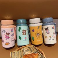 Wholesale Cartoon Stikers Large Capacity Thermos Cup Nihaojewelry main image 5