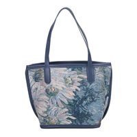 2021 New Plaid Handbag Simple Trendy Design Handbag Women's Small Bag Vegetable Basket Casual Bag Tote Bag main image 6