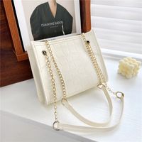 Fashion Square New Large-capacity Chain Shoulder Messenger Bag Wholesale Nihaojewelry main image 1