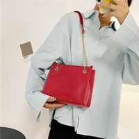 Fashion Square New Large-capacity Chain Shoulder Messenger Bag Wholesale Nihaojewelry main image 6