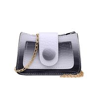 New Gradient Color Small Square Messenger Chain Bag Wholesale Nihaojewelry main image 3