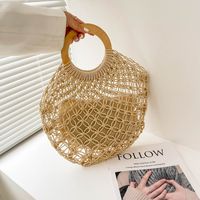 New Fashion Casual Straw Woven Handbag Wholesale Nihaojewelry main image 1