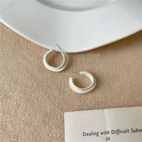 Wholesale Korean Irregular C-shaped Alloy Earrings Nihaojewelry main image 1