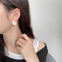 Wholesale Korean Irregular C-shaped Alloy Earrings Nihaojewelry main image 4