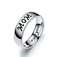 Wholesale Family Member Letters Stainless Steel Ring Nihaojewelry main image 4