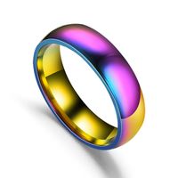 Wholesale Stainless Steel Colorful Ring Nihaojewelry main image 2