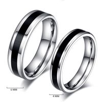 Wholesale Clashing Color Titanium Steel Drip Ring Nihaojewelry main image 2