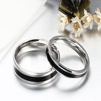 Wholesale Clashing Color Titanium Steel Drip Ring Nihaojewelry main image 3