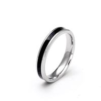 Wholesale Clashing Color Titanium Steel Drip Ring Nihaojewelry main image 5