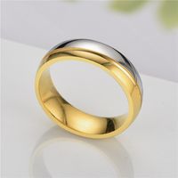 Wholesale Stainless Steel Diamond Glossy Ring Nihaojewelry main image 4