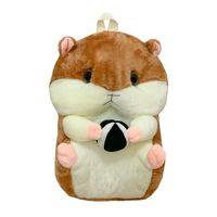 Cartoon Hamster Plush Hand Warmer Doll Bag Wholesale Nihaojewelry sku image 1