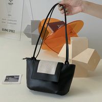 Korean New Fashion Retro Woven Fold Shoulder Messenger Bag Wholesale Nihaojewelry sku image 2