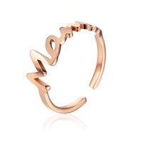 Wholesale Fashion 18k Gold-plated Letter Fish Hook Titanium Earrings Nihaojewelry sku image 12