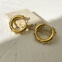 Simple Style Geometric Stainless Steel Gold Plated main image 3
