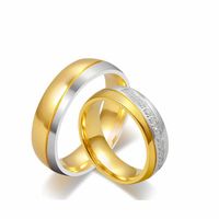 Wholesale Stainless Steel Diamond Glossy Ring Nihaojewelry sku image 1