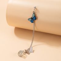 Großhandel Schmuck Schmetterling Anhänger Lange Quaste Ohrringe Nihaojewelry main image 1
