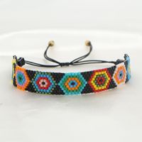 Großhandel Schmuck Ethnischen Stil Geometrische Miyuki Perlen Gewebt Armband Nihao Schmuck main image 2