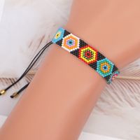 Großhandel Schmuck Ethnischen Stil Geometrische Miyuki Perlen Gewebt Armband Nihao Schmuck main image 4