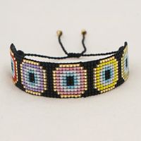 Wholesale Jewelry Ethnic Style Miyuki Bead Hand-woven Demon Eye Bracelet Nihaojewelry main image 4