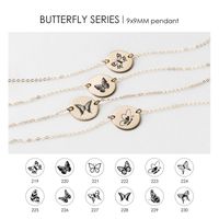 Nihaojewelry Stainless Steel Double-sided Lettering Butterfly Printed Bracelet Wholesale Jewelry main image 5