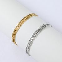 Nihaojewelry Punk Style Geometric Chain Stainless Steel Bracelet Wholesale Jewelry main image 1