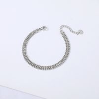 Nihaojewelry Punk Style Geometric Chain Stainless Steel Bracelet Wholesale Jewelry main image 4