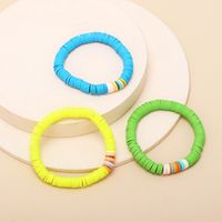 Nihaojewelry Simple Color Elastic Soft Ceramic Bracelet Wholesale Jewelry main image 3