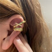 Wholesale Jewelry Retro Star Micro-inlaid Ear Bone Clip Nihaojewelry main image 2