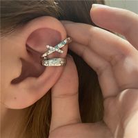 Wholesale Jewelry Retro Star Micro-inlaid Ear Bone Clip Nihaojewelry main image 3