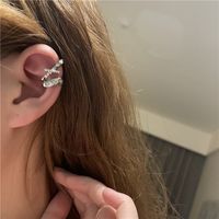 Wholesale Jewelry Retro Star Micro-inlaid Ear Bone Clip Nihaojewelry main image 5