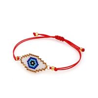 Nihaojewelry Simple Miyuki Beads Hand-woven Lucky Eyes Bracelet Wholesale Jewelry main image 4