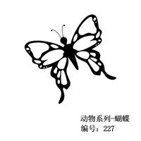 Nihaojewelry Stainless Steel Double-sided Lettering Butterfly Printed Bracelet Wholesale Jewelry sku image 21